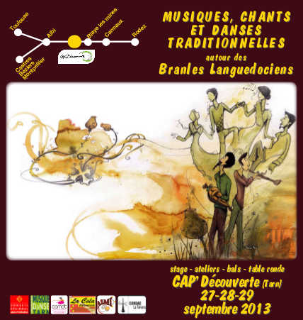 Visuel journées Musiques, chants et danses traditionnels